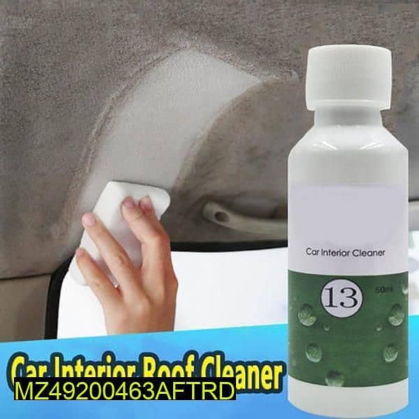 Car leather seat interiors cleaner for car,50ml Price Included with 0