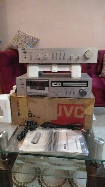 a beautiful old antique tape recorder and Amplifer 3
