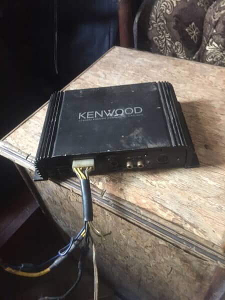 kenwood stereo power amplifier kac-622 2