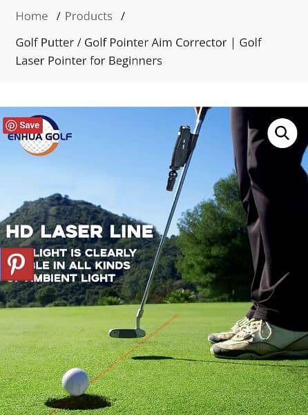 Golf Laser Pointer for Putting 0