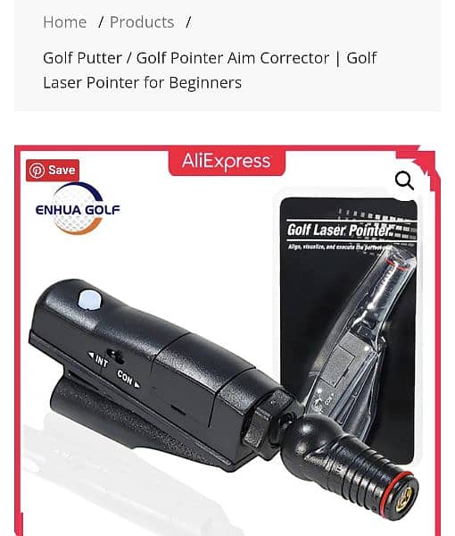 Golf Laser Pointer for Putting 1