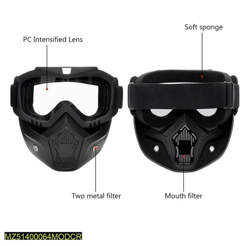 Cool Mask For Riding wih Delivery 2