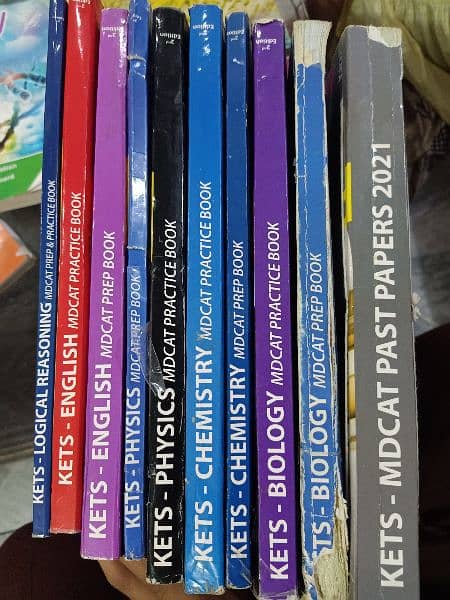 Complete Mdcat Syllabus Books (KIPS Publication)+ Federal Books 8
