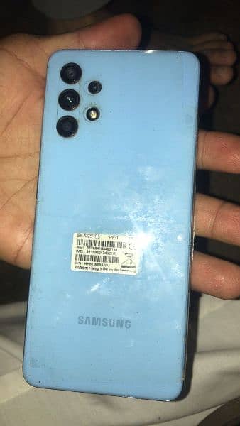 samsung a32 complete box accesories 1