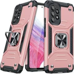 Shockproof Case for Samsung Galaxy A53, Contains Magnetic Holder