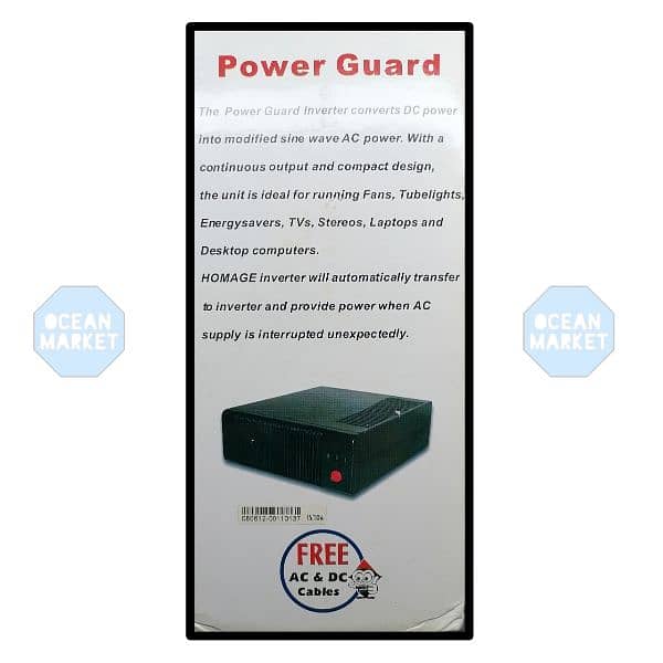 Power Gaurd UPS / Inverter / Modified Sine Wave UPS 8