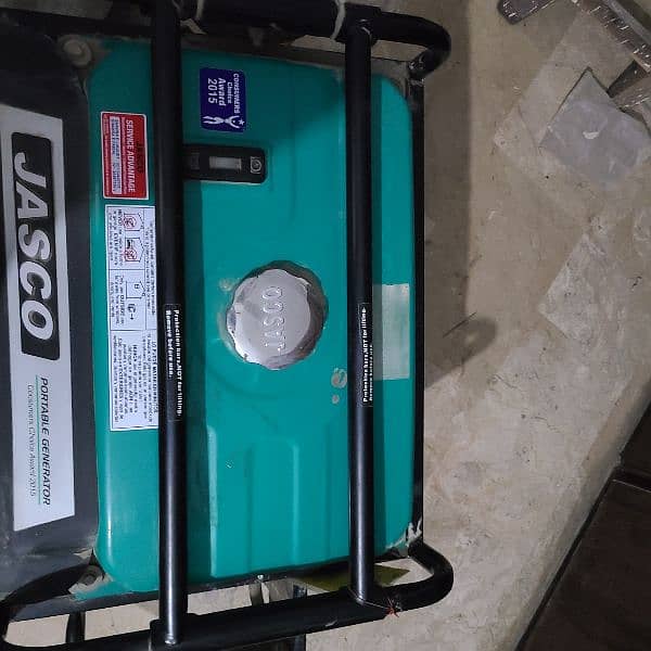jasco generator 2.5kva in good condition 3