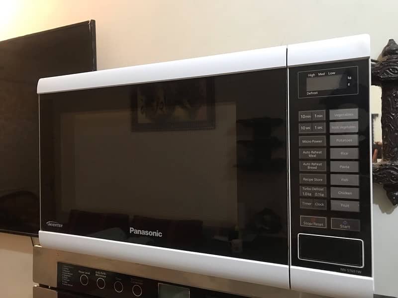 Microwave  oven Panasonic invertor technology 2
