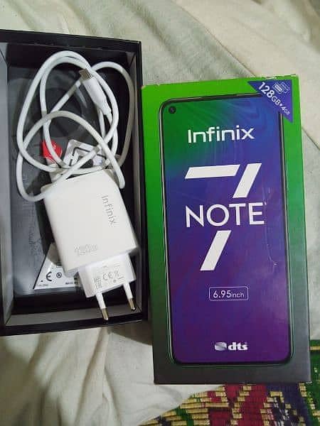 INFINIX NOTE 7 6GB 128GB With Full Box WhatsApp Only 03463874569 1