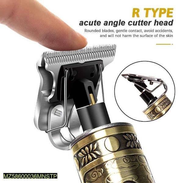 Dragon style Hair clipper and shaver 2