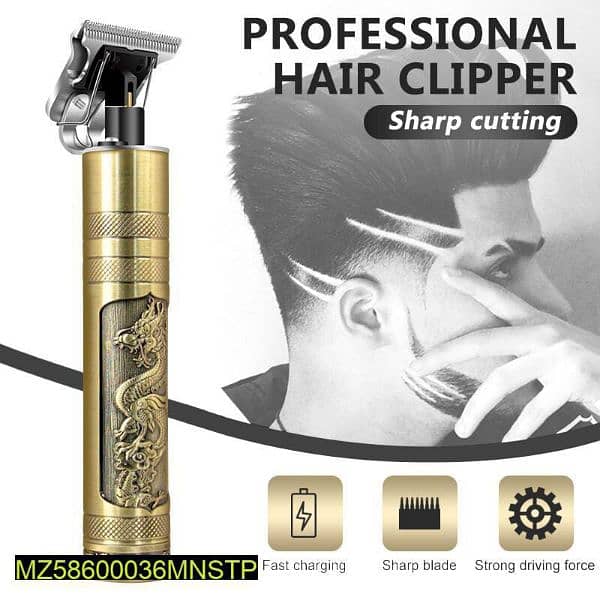 Dragon style Hair clipper and shaver 3