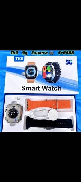 Tk5 ultra 5g smart watch with storage of 4+64GB WhatsApp:03362812963 6