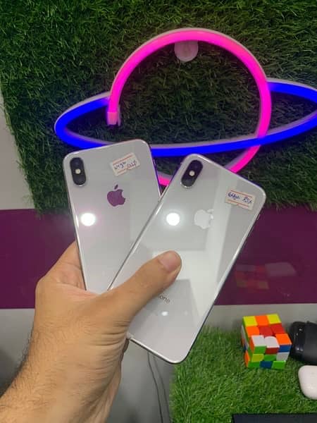 IPhone X Pta Approved available han white color Us Stock Imported 1