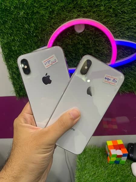 IPhone X Pta Approved available han white color Us Stock Imported 2