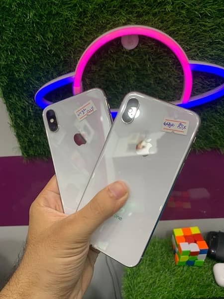 IPhone X Pta Approved available han white color Us Stock Imported 3