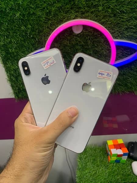 IPhone X Pta Approved available han white color Us Stock Imported 4