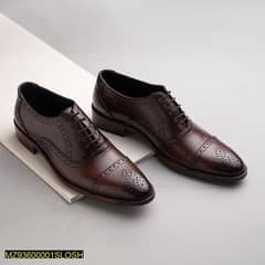 SLO-MEN'S Wickford Brown Leather Formal shoes
