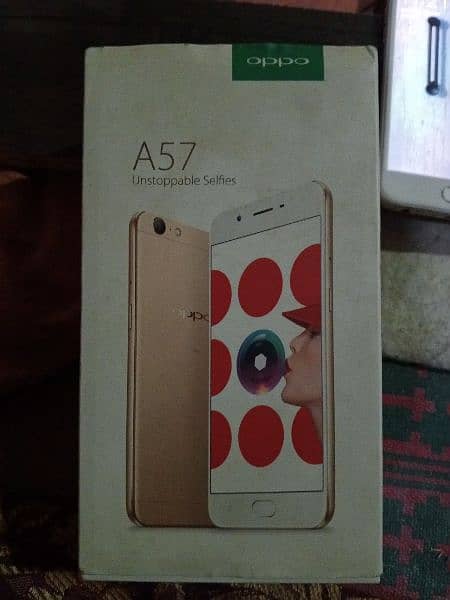 oppo A57 3/32 for sell with charger & box 0