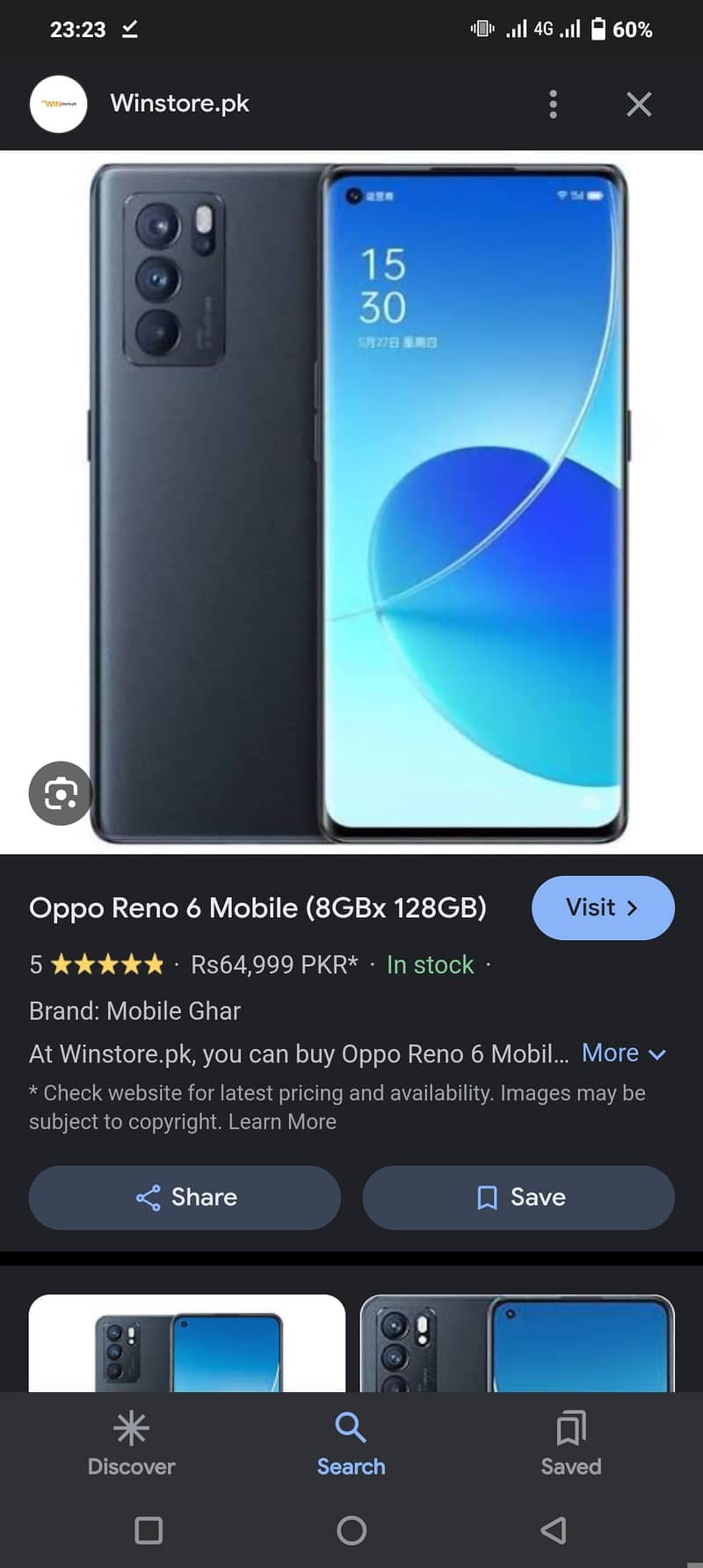 Oppo Reno 6 0