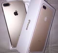 iPhone 7 Plus 32gb all ok 10by10 pta approved 100BH ALL PACK GOLDEN HA