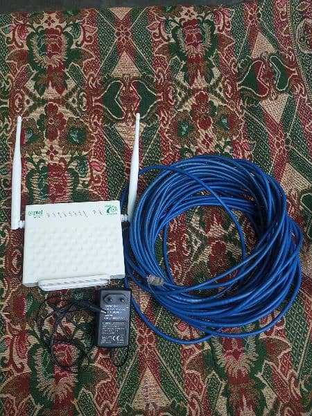 1 Router ptcl with net wire23M 3