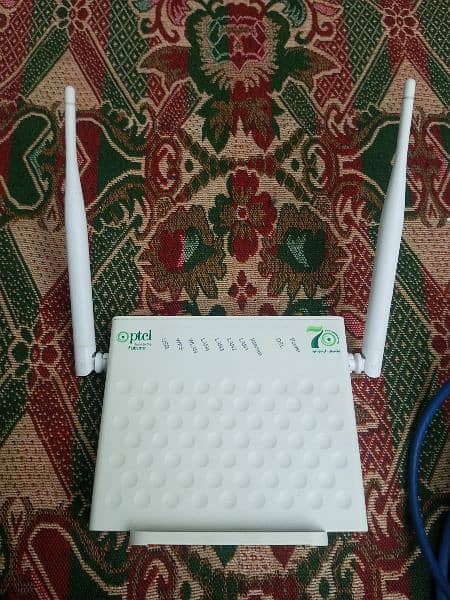 1 Router ptcl with net wire23M 5
