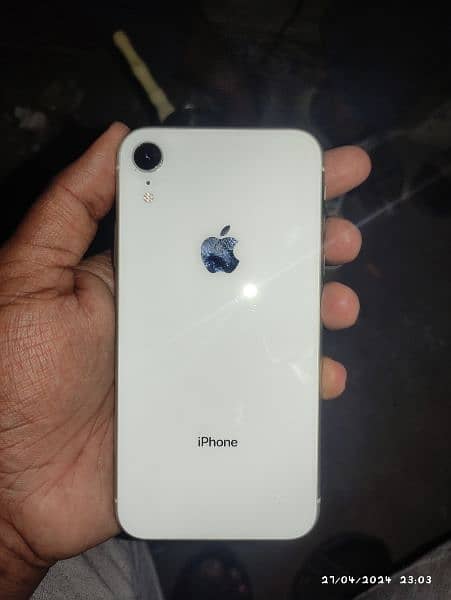 IPHONE XR 64gb PTA APPROVED WITH BOX 0