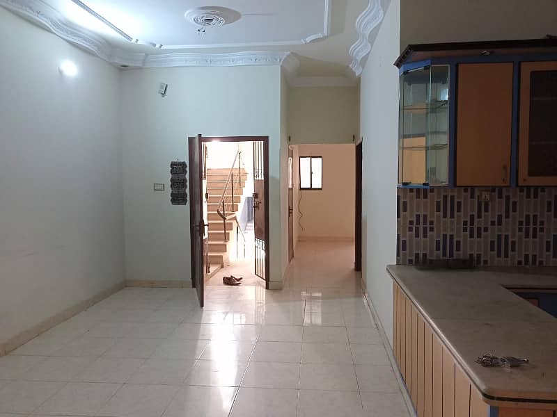 3 bed lounge ground floor portion for rent nazimabad 3 6