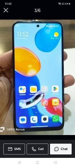 redmi note 11 10/10 condition full ok with full box 0