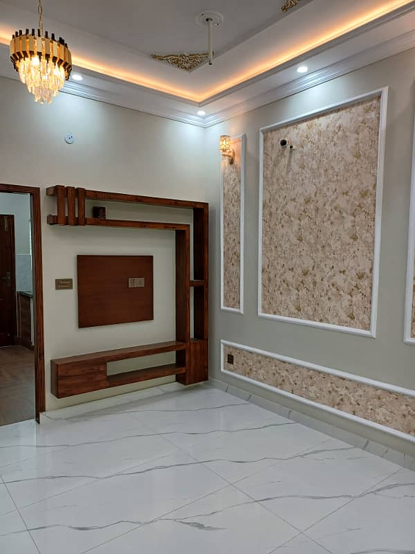5 Marla Brand New Luxury Spanish House available For Sale In khayaban -e-Amin Society Prime Location Near Ring Road lahore or UOL University, Abdul Sattar Eidi Road MotorwayM2, Shaukat Khanum Hospital 0