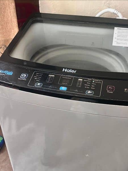 haier  hwm 85-826 fully automatic machine for urgent sale 0