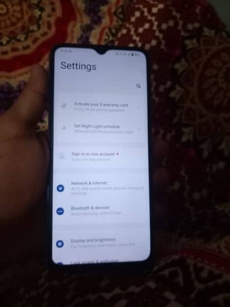Vivo y17s 1month use with box 1