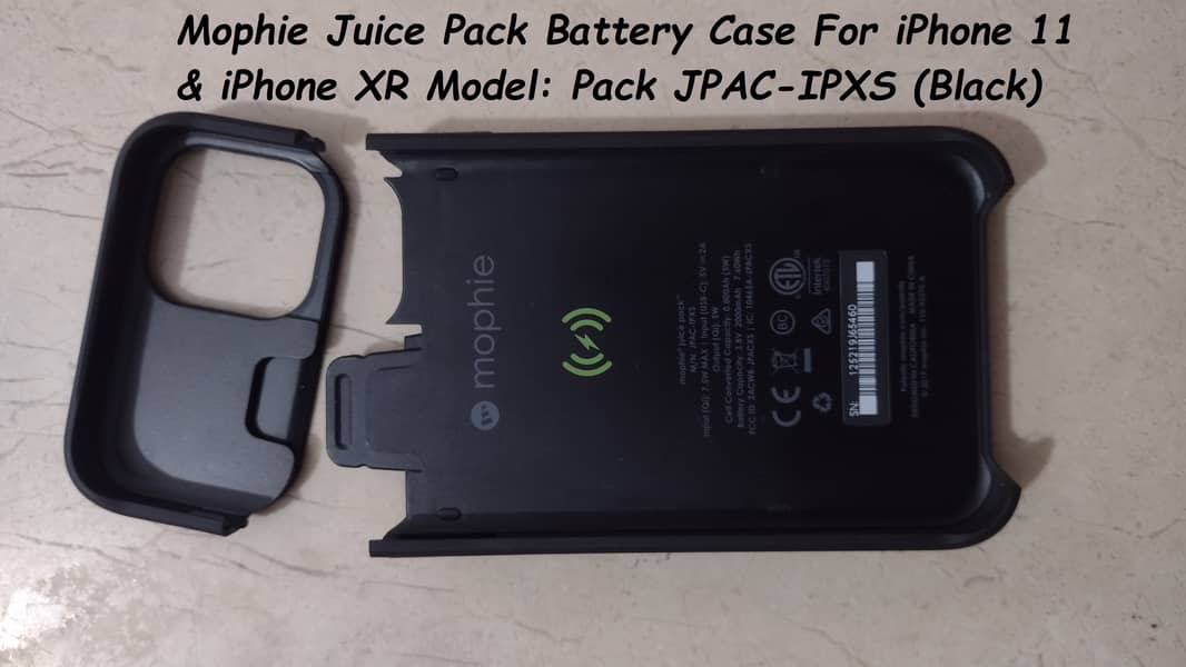 mophie pack battery case for iphone 11 & iphone xr 3