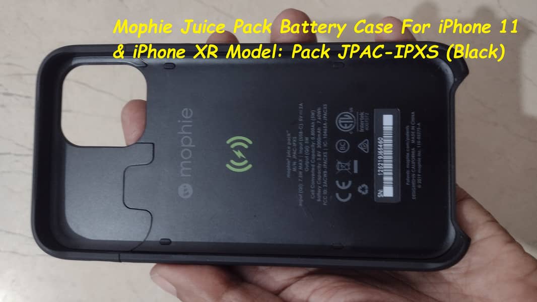 mophie pack battery case for iphone 11 & iphone xr 10