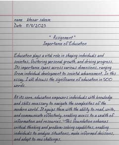 I m good writer specially for Assignments theses. . .