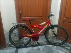 26INCH CYCLE FOR SALE RED COLOUR COLOUR SUPER ORIENT  FRAME FOR SALE