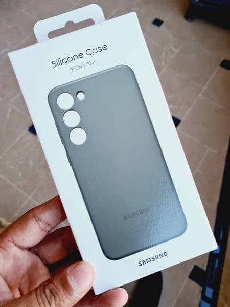 samsung S 23 plus official silicon case 1