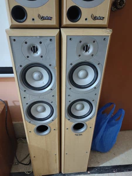infinity home theater speakers 5.0 1