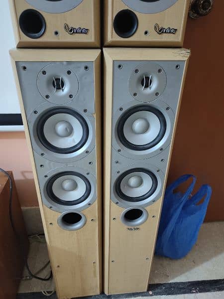infinity home theater speakers 5.0 2