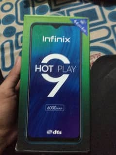 Infinix Hot 9 play with box panal change and screen me Ek Scratch hai