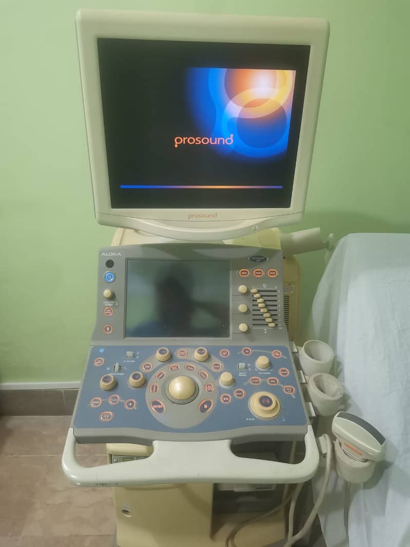 Colour Dopler Aloka Prosound Ultrasound Machine 1