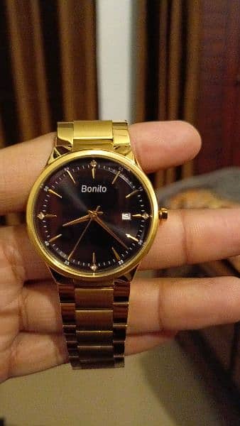 bonito original watch gold color 0