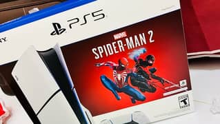 Sony PS5 Slim Spider-Man 2 Disc Console (US Model) Sealed Box