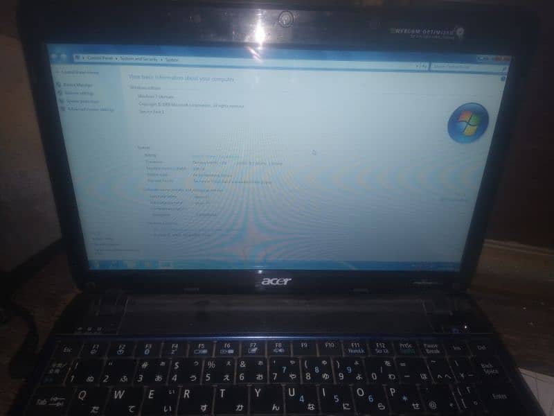 Acer laptop i3 3 gernation 4 ram 250 hard front camera 0313/79/59/352 1