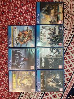 PS4 Games For Sale Or Exchange