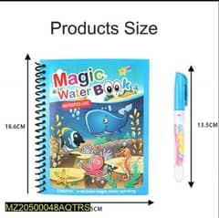 •  Material: Plastic
•  Product Type: Magic coloring Book for kids