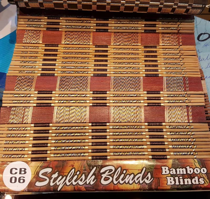 Pakistani Chick Blinds / Sun Light & Heat Block / Windos Blinds 12