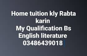 I'm muhammad Irfan my Qualification BS English literature03486439018