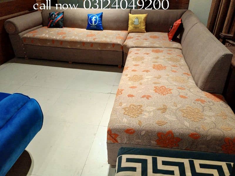 corner  sofa 7 seater call 03124049200 0