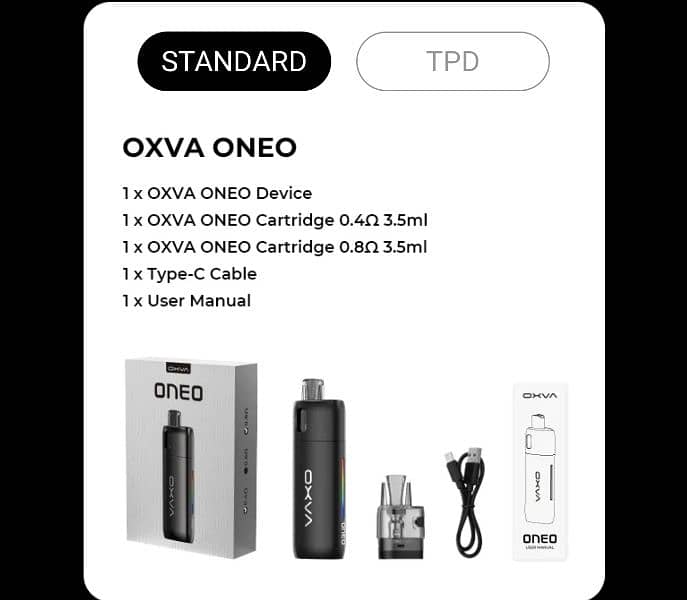 Oxva Oneo for sale 0